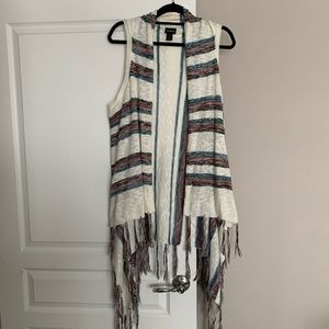 Sale!! Torrid Long Vest sleeveless duster size 2